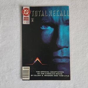 Vintage 1990 Total Recall Movie Special #1 - DC Comics official adaptation